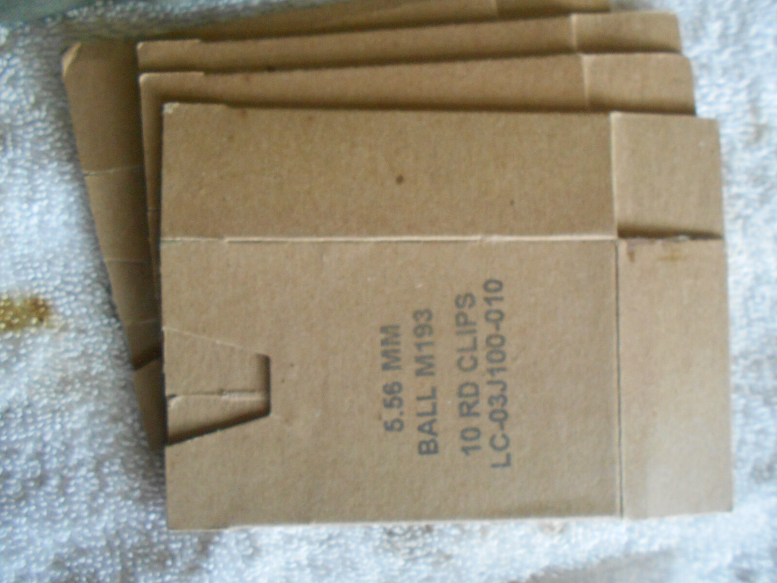 USGI Bandolier Repack Kit .223 5.56mm 4 Pocket 120 rd w speedloader ...