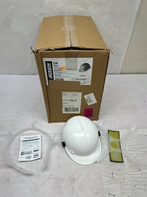 Jackson Safety Lightweight C10 Bump Cap with Face Shield Attachment White AM15