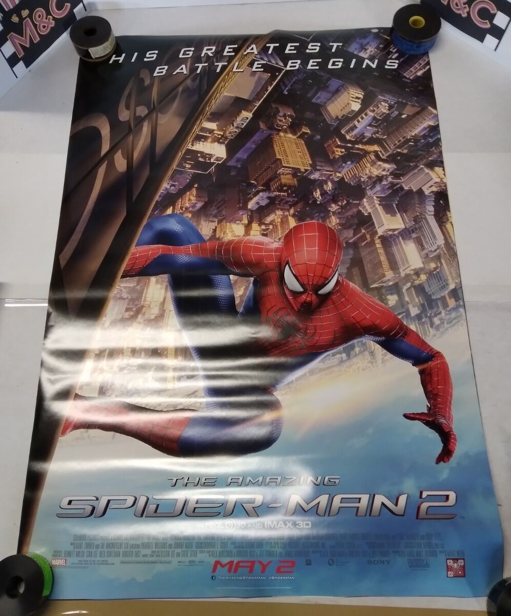 The Amazing Spider-man 2 - One Sheet Movie Poster RP2495 22x34 UPC0176 –  Mason City Poster Company