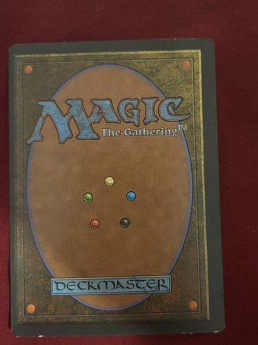elvish scout - offcentered (miscut, misprint), fallen empires, mtg - Foto 2 di 2