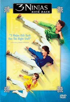 3 Ninjas Kick Back (DVD, 2001, Full Frame)