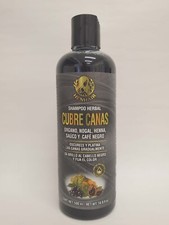 Gray Hair Cover  Para Cubrir Canas  HENHAIR Shampoo Hierbas Naturales  500ml