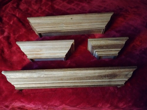Sriwatana 4Pc. floating shelves