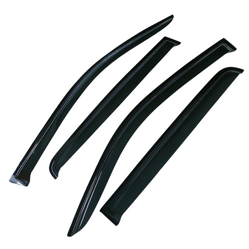 4PCS For Nissan Frontier Navara Rogue Window Visors Sun Shade Deflectors Guards - Picture 10 of 23