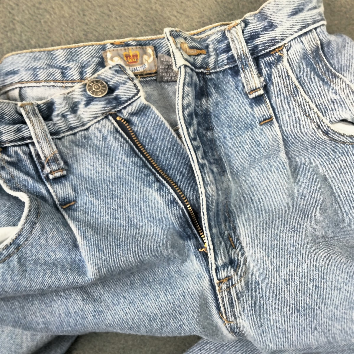 Vintage 80s The Limited Jeans Womens 8 Blue Baggy Taper Hi Vintage 80s The Limited Jeans Womens 8 Blue Baggy Taper Hi