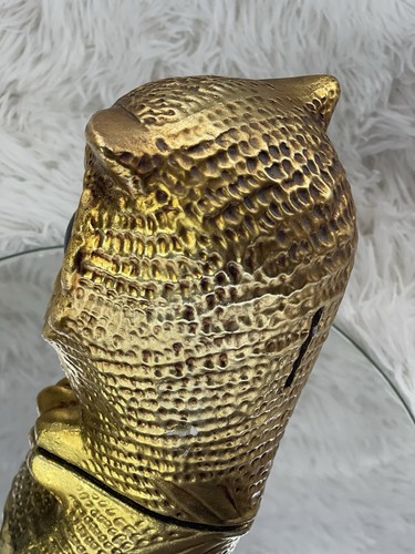 Vintage Freeman McFarlin Potteries of California Owl Figurine 7"Tall Coin Bank - Picture 5 of 9