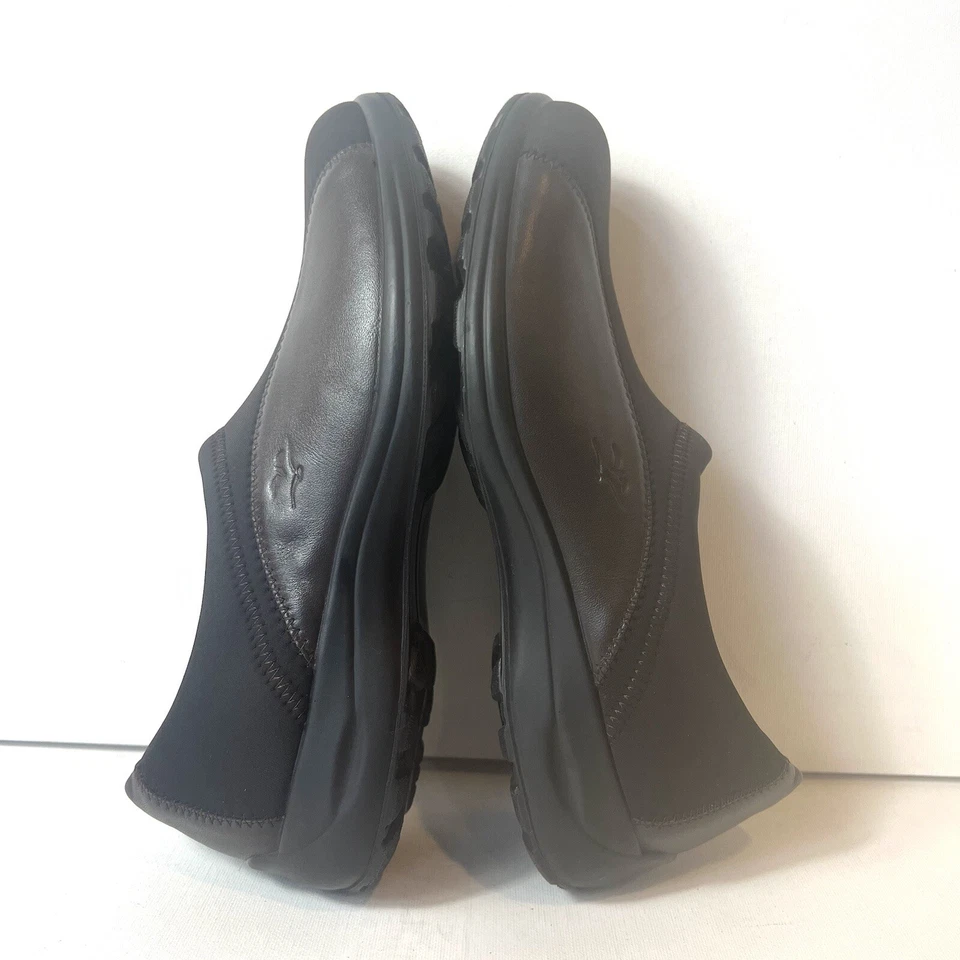 FLY FLOT Anatómico Anti Choques Cuero Marrón/Lycra Sin Cordones Para Mujer EU 42 US 11.5 Foto 4 de 4