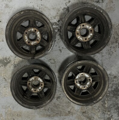 Datsun Nissan 280ZX rims OEM factory Wheels 14 Inch stock Datsun Nissan 280ZX rims OEM factory Wheels 14 Inch stock