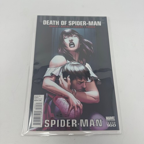 The Death of Ultimate Spider-Man #160 Mark Bagley Variant Cover Art August 2011