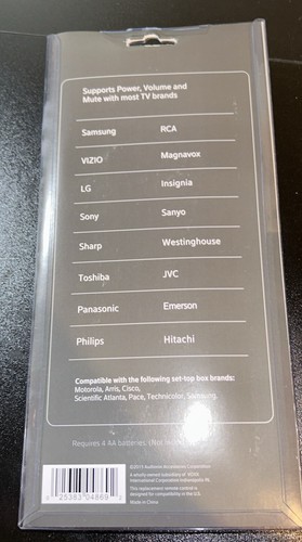 NEW Cox Large Backlit Button Remote Control - Picture 2 of 3