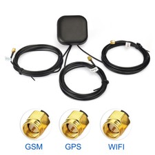 Multi-Band Antenna GPS WiFi GSM Antenna SMA Plug Male connector with 3m cable