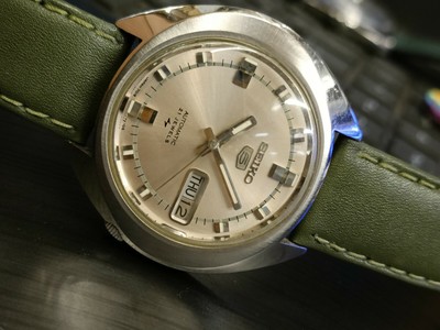Seiko Automatic 21 Jewels Day Date Men's Authentic 7019-7200 Cal. Vintage  Watch | eBay