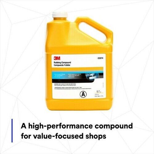 3M 05974 Rubbing Compound, Tan, Liquid, 1 Gallon | eBay