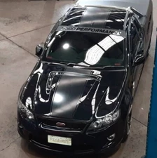 truck banner for ford performance matte black reversecut