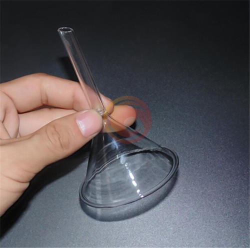 NEW 2PCS 60mm Glass Powder Funnel, With straight tip, Lab Glassware - Picture 3 of 3