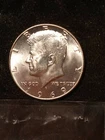 2 US Kennedy Half dollar 40% silver  1967 in Very good Circulated and 1969 uncir