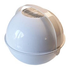 guzzini ● PIC BALL ● set pic nic sei coperti anni '70 bianco