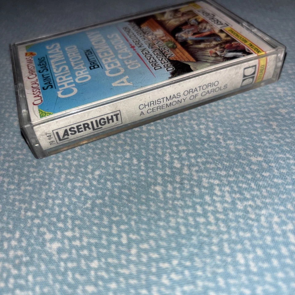 Saint Saens Christmas Oratorio Britten A Ceremony of Carols (Cassette, 1990) Foto 3 de 4