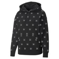 PUMA Brand Love Graphic Pullover Hoodie Womens Size XS Casual Outerwear 5357060