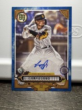 2022 Topps Gypsy Queen #GQA-LC Luis Campusano GQ Autographs Indigo #/150