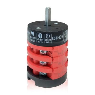 Drehwendeschalter 40A Nockenschalter KDHC-40/3 IEC 60947-3 3 Stellung 600V