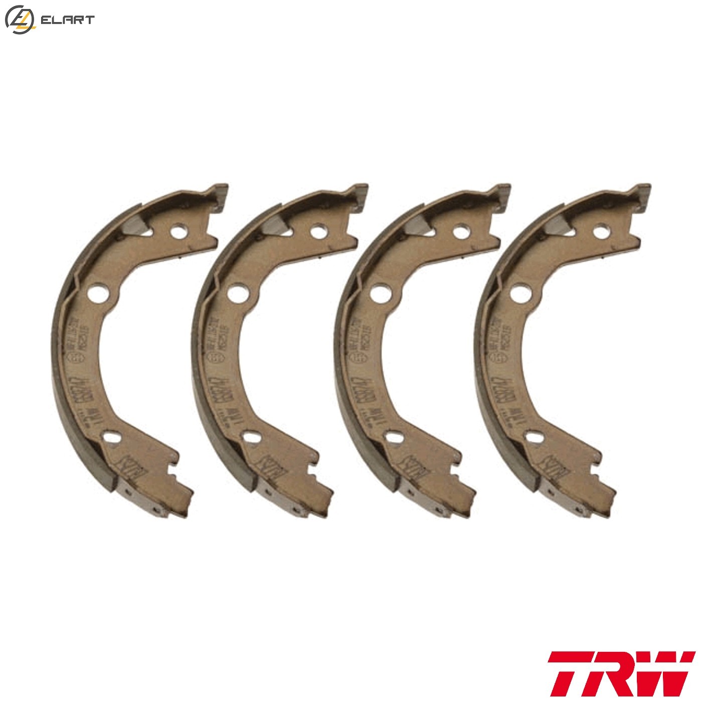 BRAKE SHOE SET PARKING BRAKE GS8747 FOR HYUNDAI EMBERA/V MATRIX JM SONATA/VI