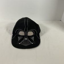 Disney Parks Star Wars Darth Vader Black Baseball Cap Hat Kids Youth 54-58cm