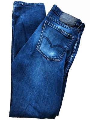 Levis 505 C Blau Stretch Denim Jeans W 30 L 32