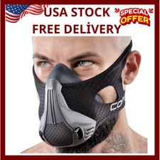 Workout Mask Breathing Mask for Men and Women - Adjustable Resistance Levels - I