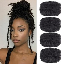 Afro Kinky Bulk Hair For Dreadlock Extensions Repair Locs,Twist Braiding, 100...