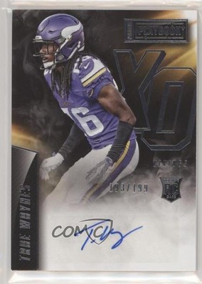 2015 Panini Playbook Rookies Xs and Os Signatures /199 Trae Waynes Auto RC 0b2
