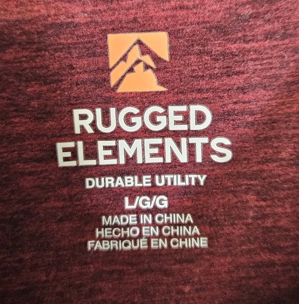 Rugged Elements Durable Utility Maroon Long Sleev… - image 7