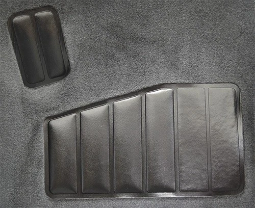 Pontiac Bonneville 2000-2005 repuesto de alfombra - Cutpile - completo | Se adapta a: 4 puertas Foto 3 de 4