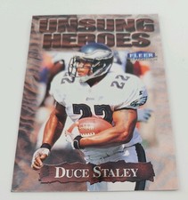 1999 Fleer Duce Staley #22 Unsung Heroes Philadelphia Eagles Football Card