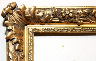 SUPERB ANTIQUE FITS 13 x 18'' FRENCH BAROQUE PICTURE FRAME VICTORIAN WOOD DEEP
