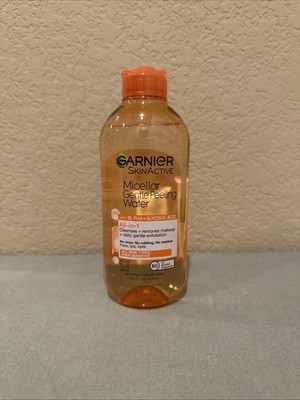 Garnier SkinActive Micellar Gentle Peeling Water 13.5 oz New Unused