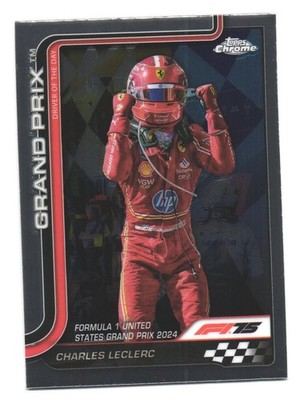 2025 Topps Chrome F1 Formula 1 Scuderia Ferrari Charles LeClerc