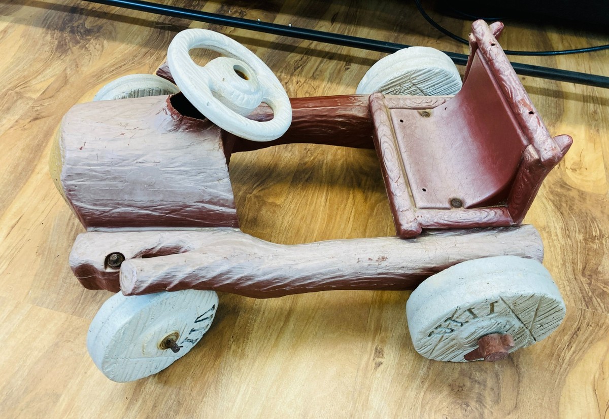 フリントストーン 乗り物 レア品 アメトイ ヴィンテージ Vintage 1962 Murray AMF Flintstones Car Ride On Toy Original Kids