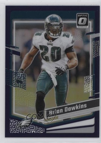 2023 Panini Donruss Optic Purple Prizm /50 Brian Dawkins #154 HOF