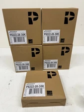 5PK Progress Lighting P8222-28-30K 17-Watt White Integrated LED Flushmount New