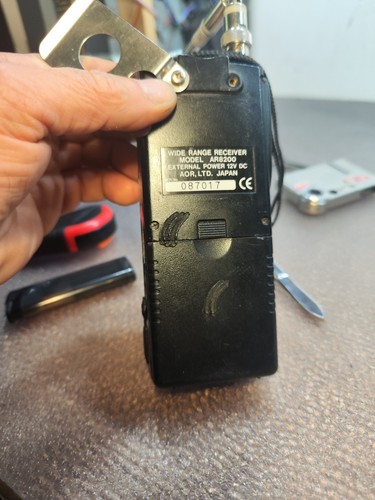 Aor AR8200DX MK3 Boger Ver. Profi Funkscanner Handscanner - Zdjęcie 3 z 8