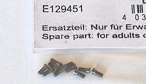 Märklin Trix E129451 Tornillo hexagonal Varillas (10 piezas) 129451 NUEVO EMBALAJE ORIGINAL | Condition: Neu
