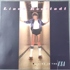 Linda Ronstadt Living in the USA Black Vinyl 12" LP Elektra/Asylum
