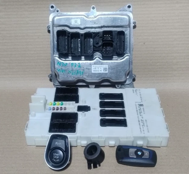 JUEGO UNIDAD ECU CONTROL MOTOR BMMW 420i F32 2013 DME 8626172 Foto 2 de 4