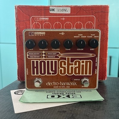 Electro Harmonic EHX Holy Stain Multi-Effekte Hall Tremolo Pitch Gitarrenpedal
