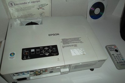 Epson PowerLite 1825 Projector XGA 3LCD USB Wireless VGA RCA LAN