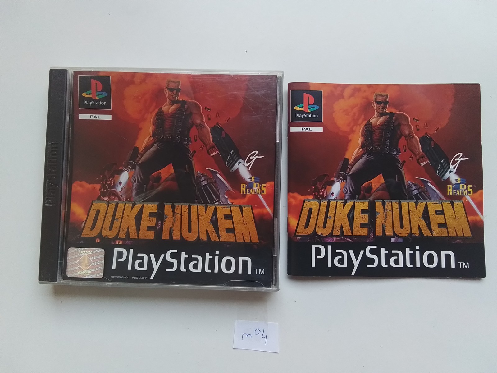 Duke Nukem Complet sur Playstation PS1 et PS2 !!!