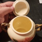 Franciscan Desert Rose Earthenware Lidded 2-Handle Sugar Bowl Glazed 2964 — photo 4