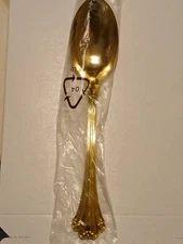  F.B.Rogers Gold Electroplate Flatware Tablespoon Spoon-*New* In Plastic