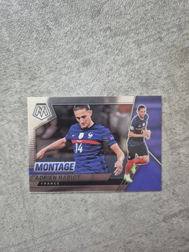 21-22 Panini Mosaic Road FIFA WC Montage Adrien Rabiot France #15